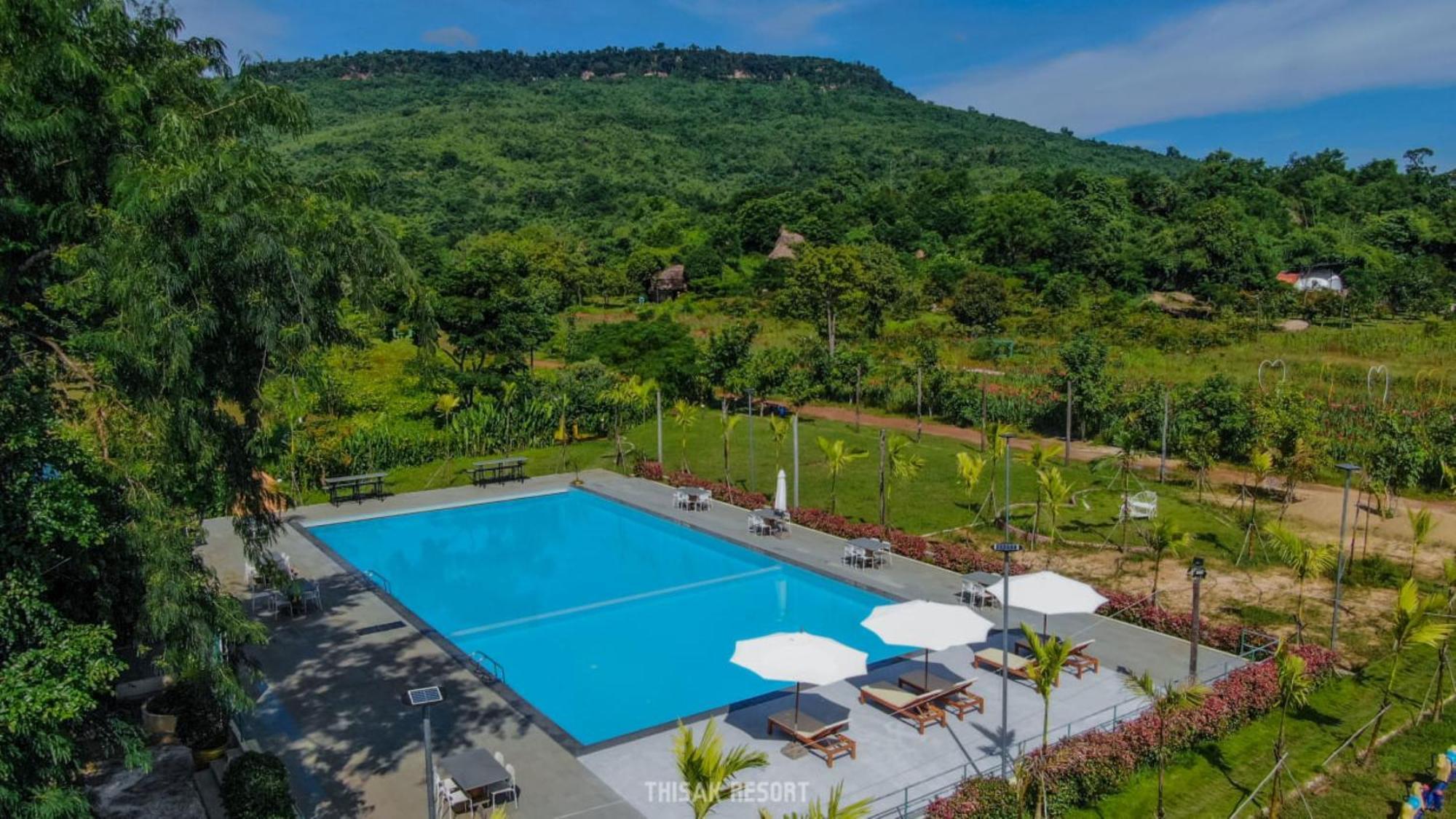 Thisak Resort Cheung Phnom Kulen Siem Reap Buitenkant foto