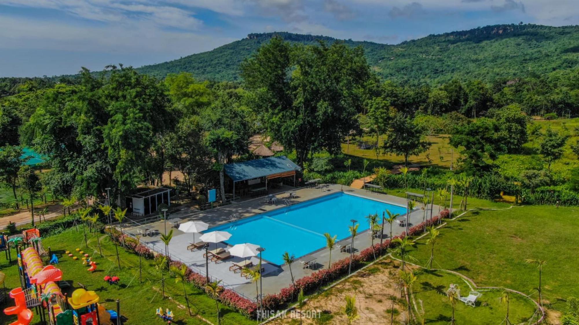 Thisak Resort Cheung Phnom Kulen Siem Reap Buitenkant foto