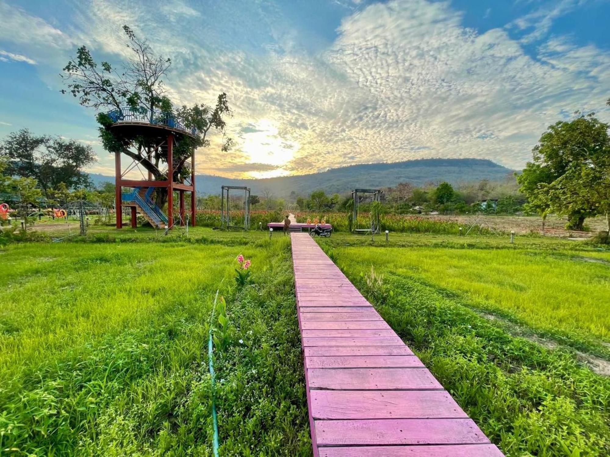 Thisak Resort Cheung Phnom Kulen Siem Reap Buitenkant foto