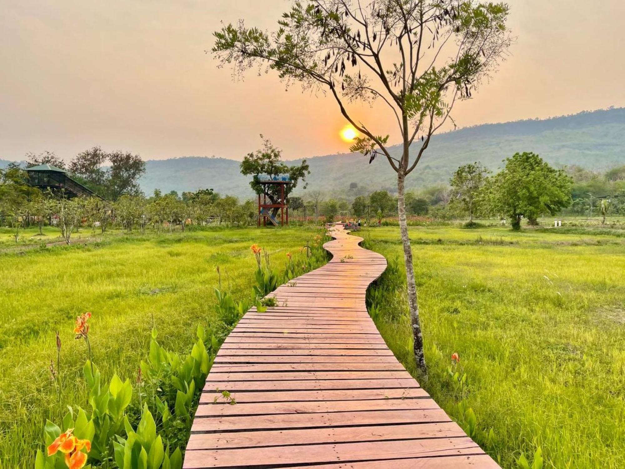 Thisak Resort Cheung Phnom Kulen Siem Reap Buitenkant foto